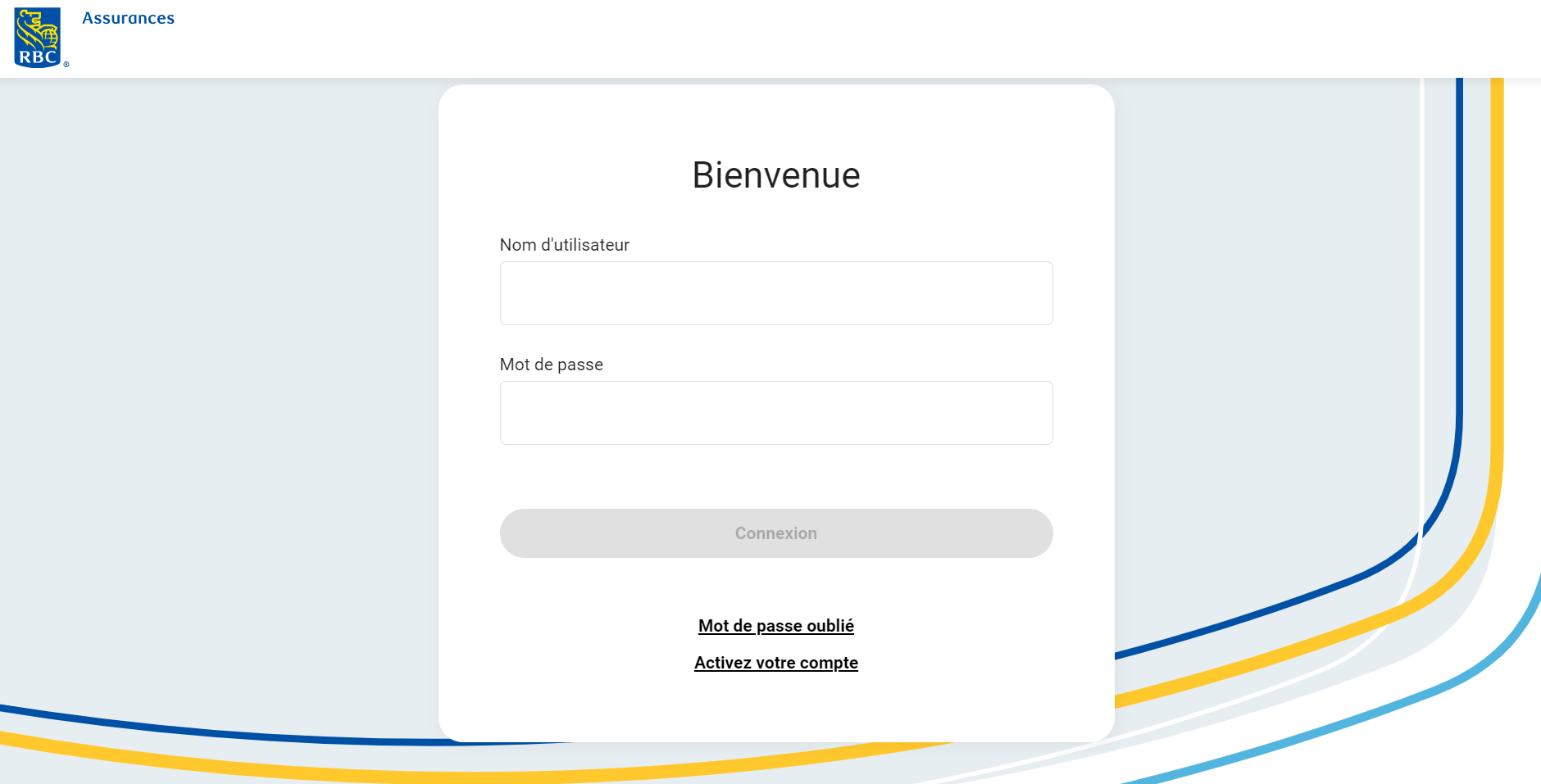 Exemple d'image de capture d'écran de la page de connexion de l'administrateur du plan montrant un formulaire pour saisir le nom d'utilisateur et le mot de passe